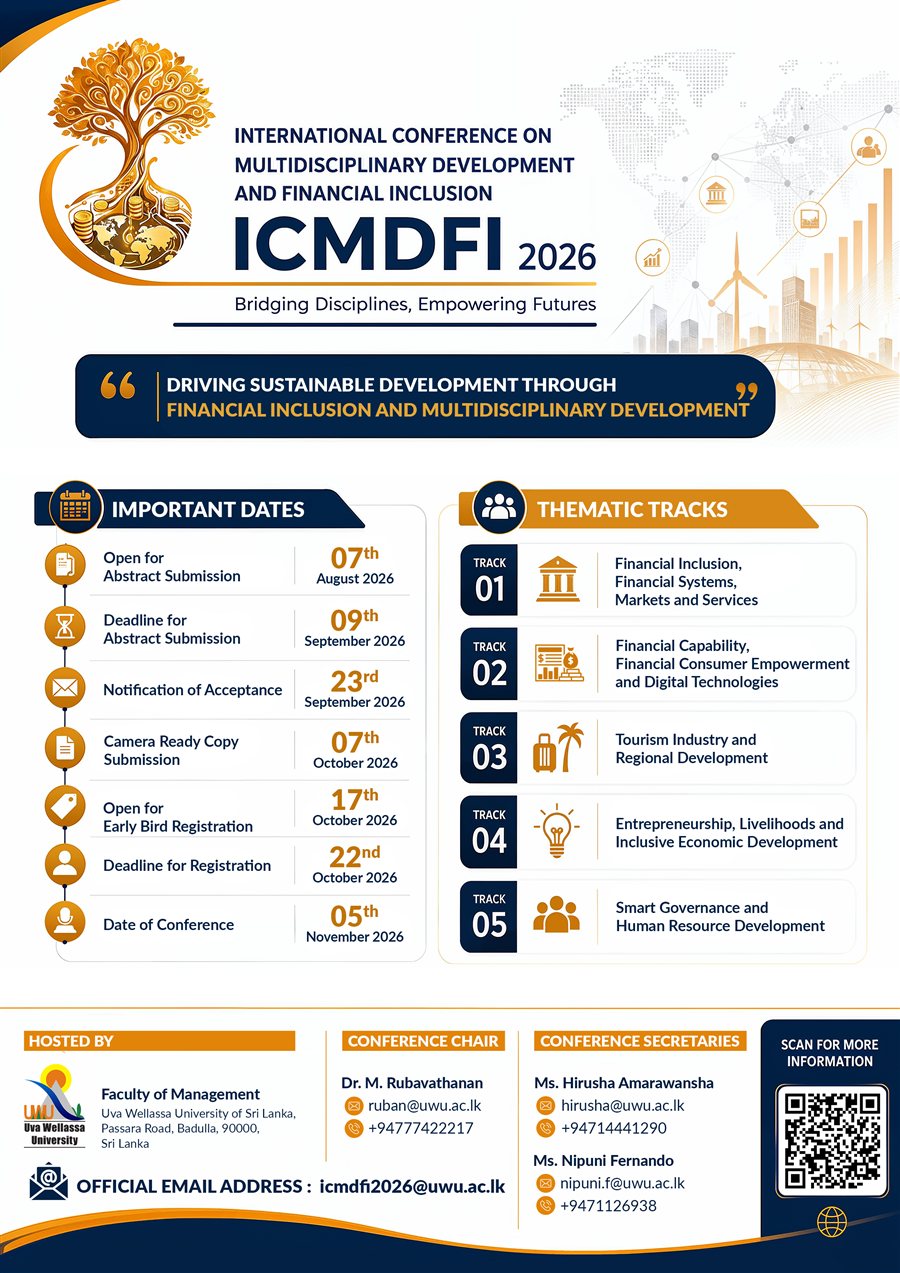 ICMDFI 2026 conference flyer
