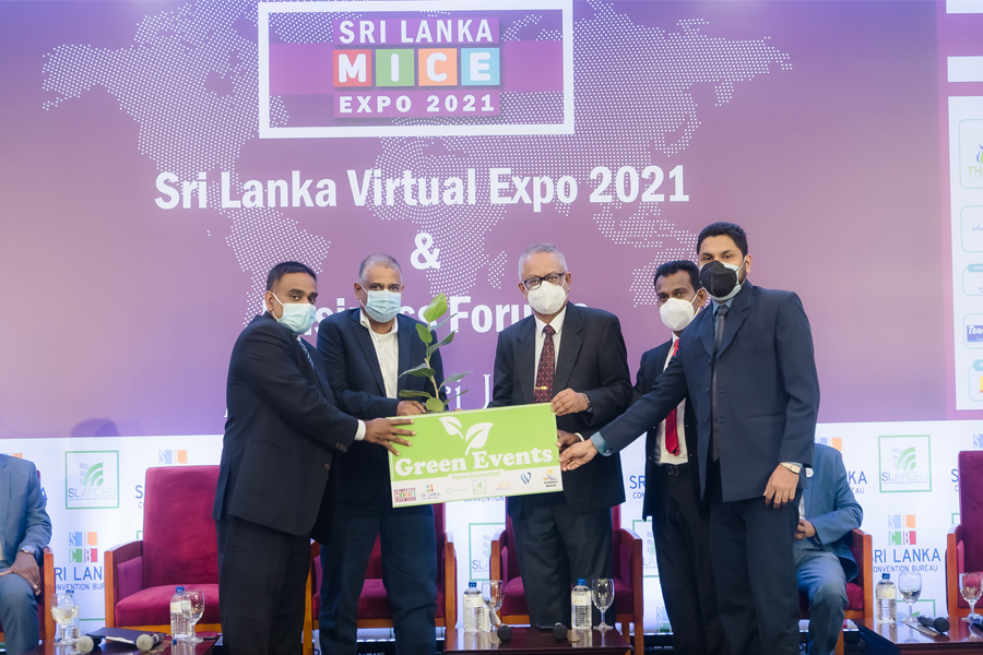 UWU and SLAPCEO signed a MOU at Sri Lanka MICE Expo 2021, BMICH