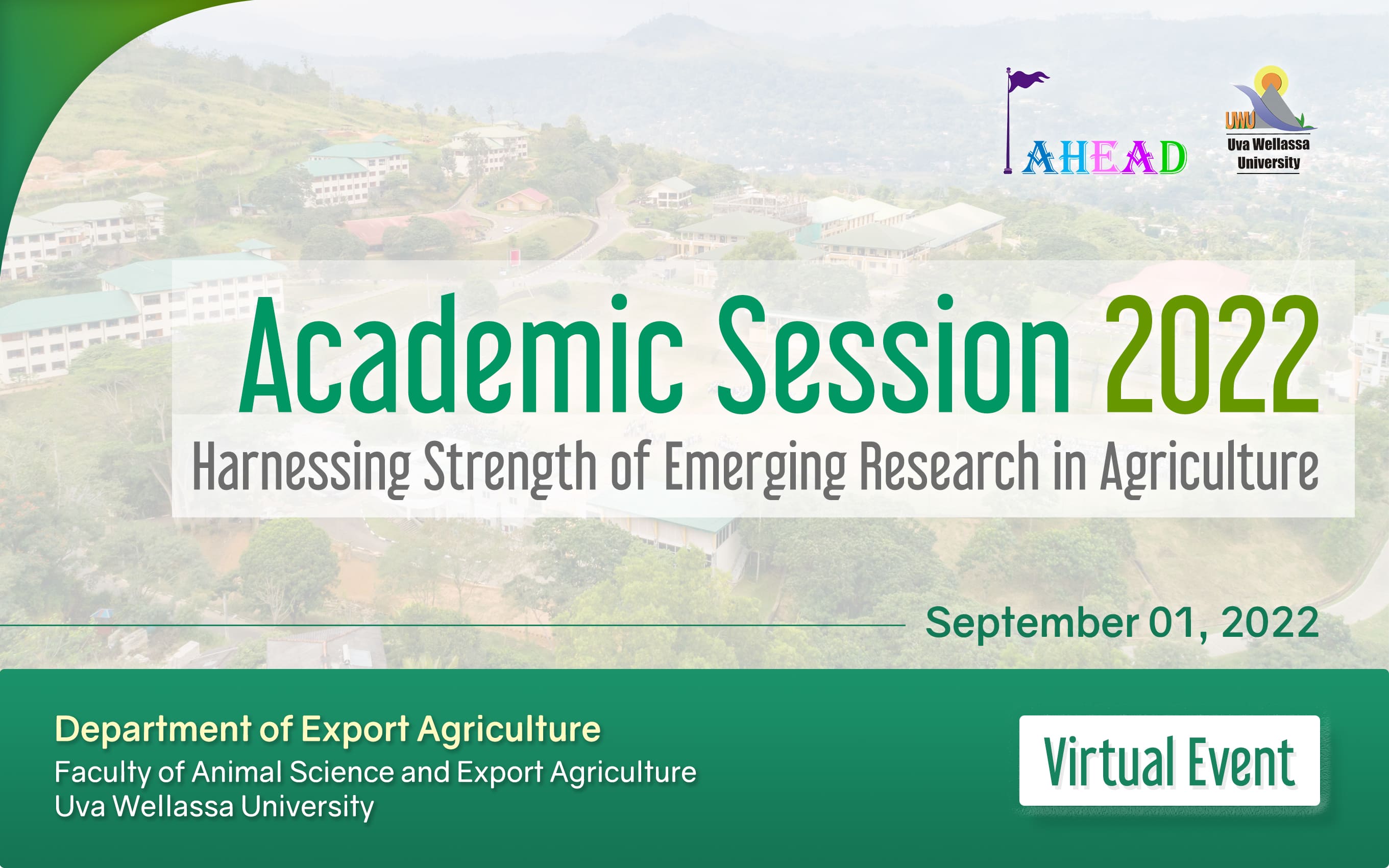 “Harnessing Strength of Emerging Research in Agriculture” – Academic Session 2022