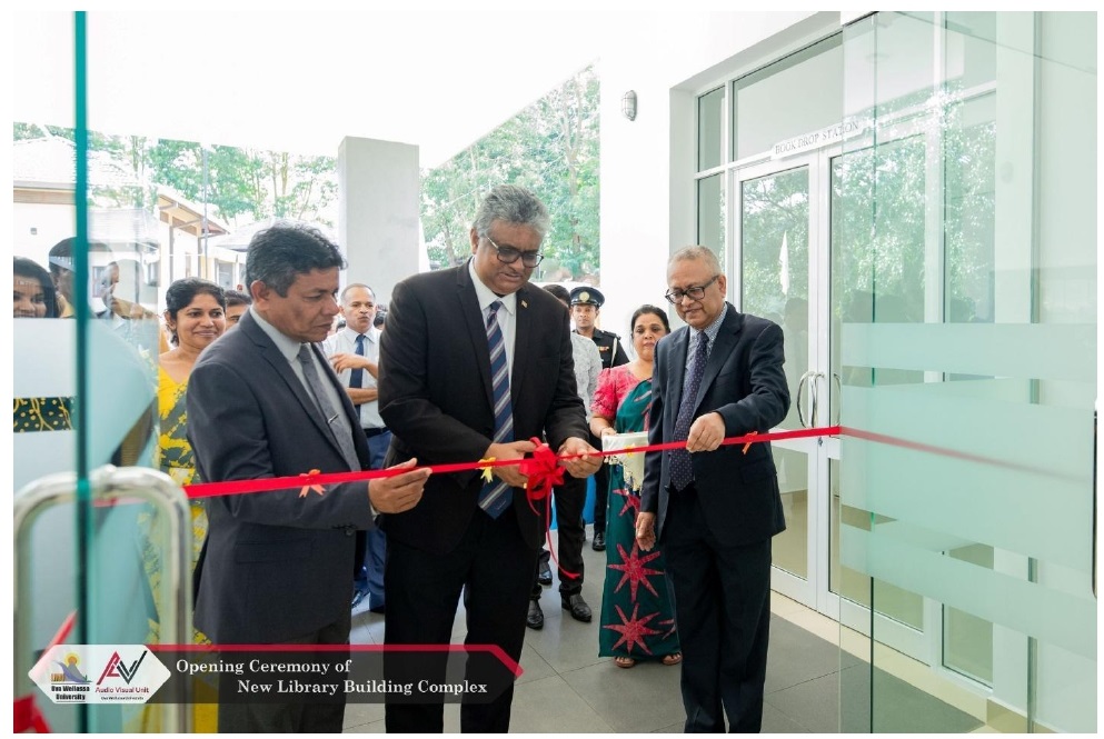 Opening Ceremony of the New Library Building On 5th, December 2022