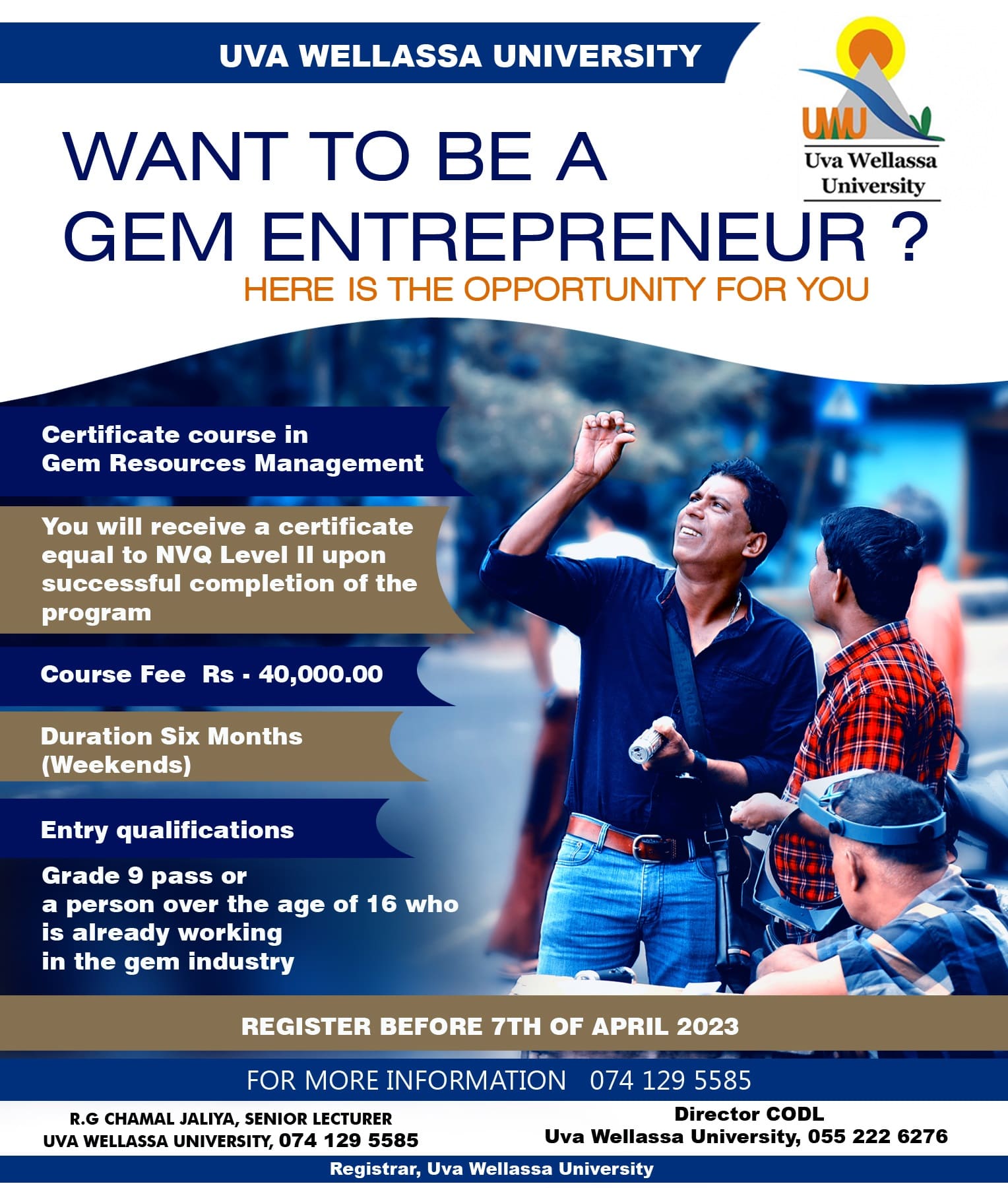 Certificate Course in Gem Resources Management