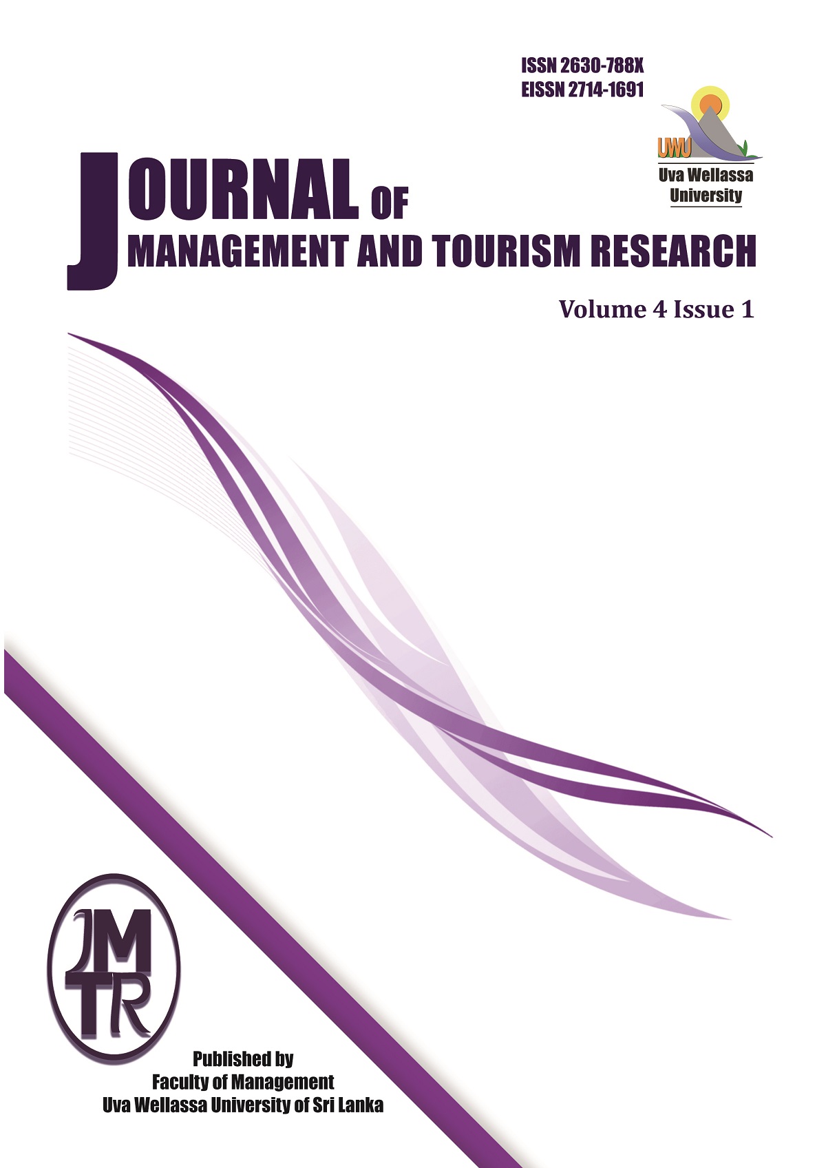 Front Cover JMTR V4I1