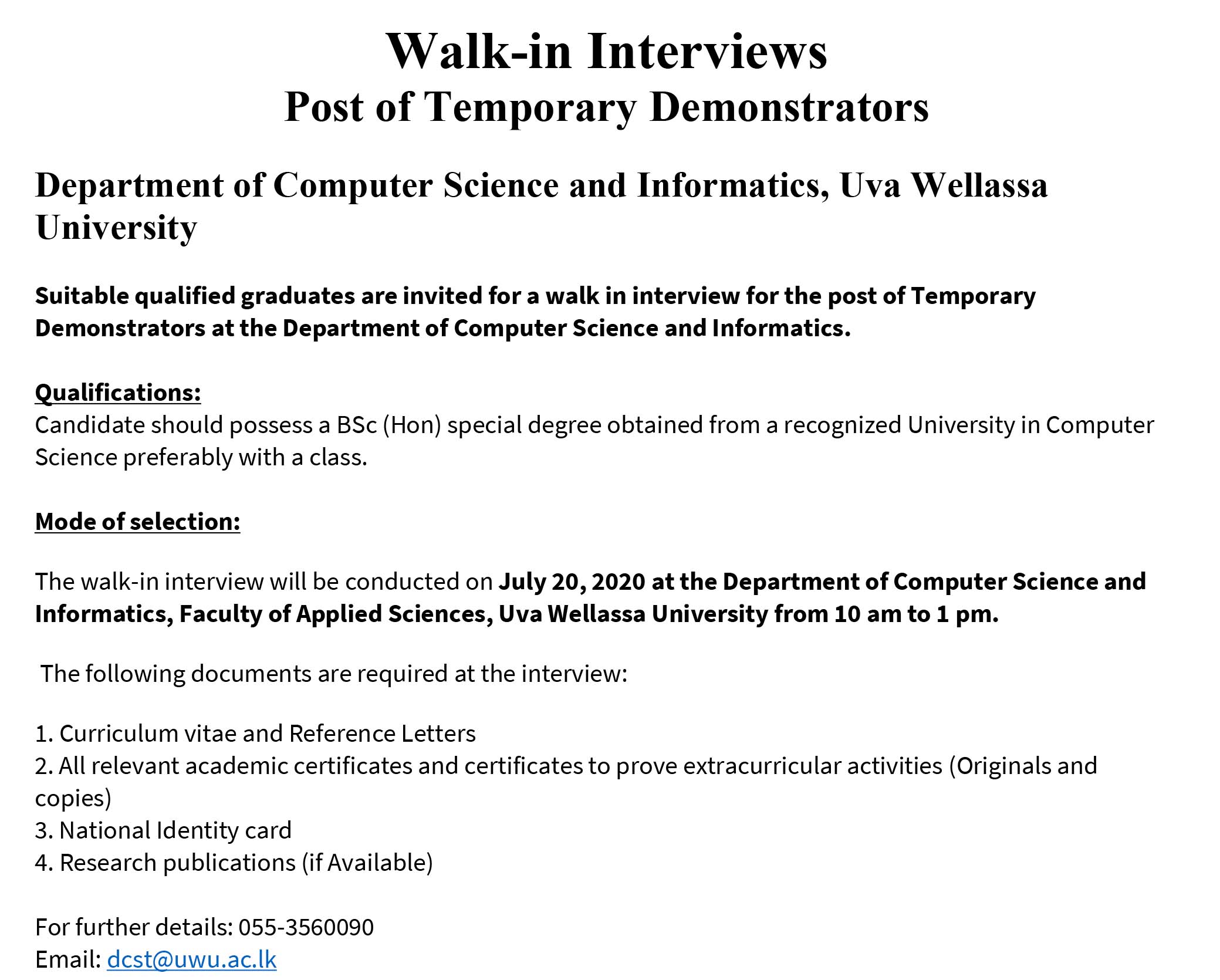 WalkinInterviews-TD-CSI