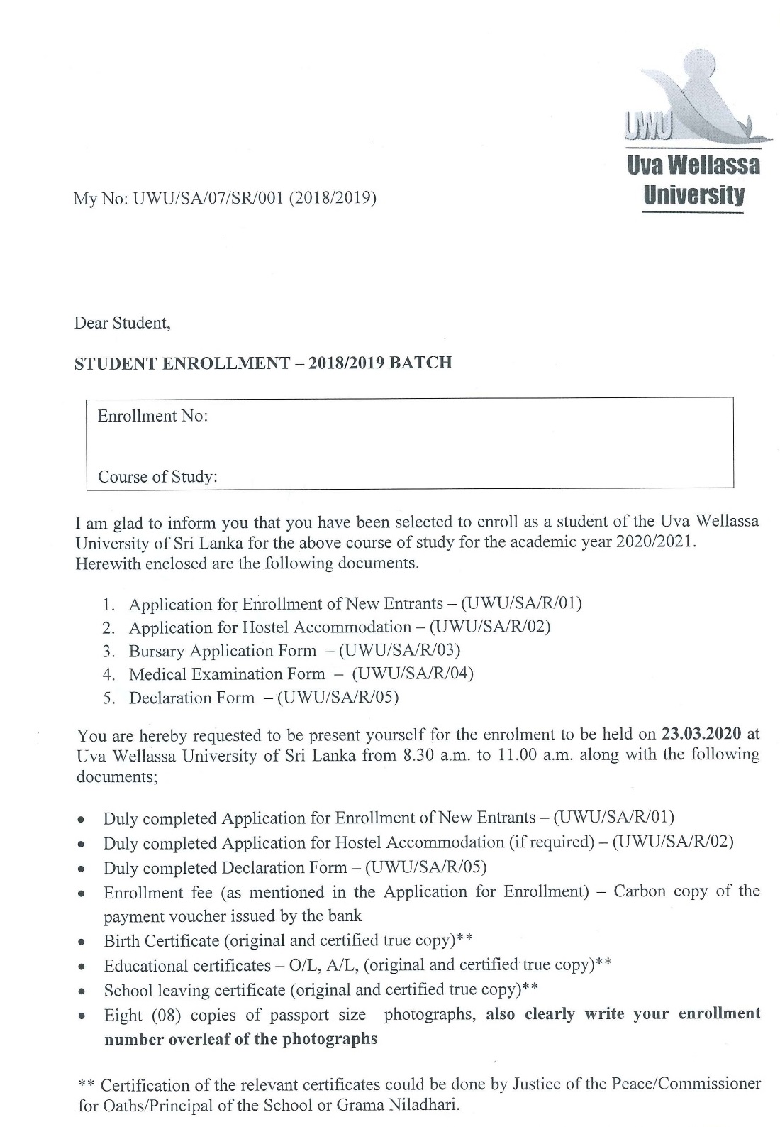 student_enrollment_letter